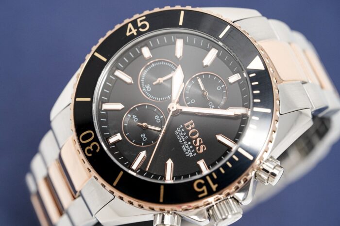 Hugo Boss Men's Watch Chronograph Ocean Edition Two Tone - HB1513705 - Image 4